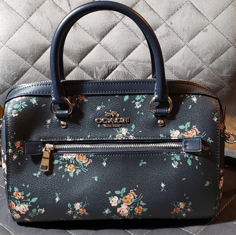 Coach Rose Bouquet Satchel